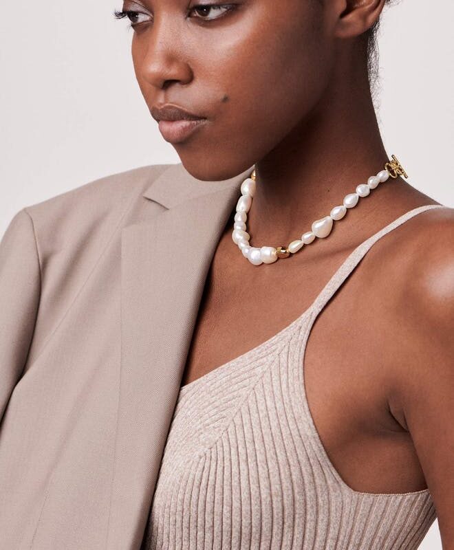 Earrings with diamonds